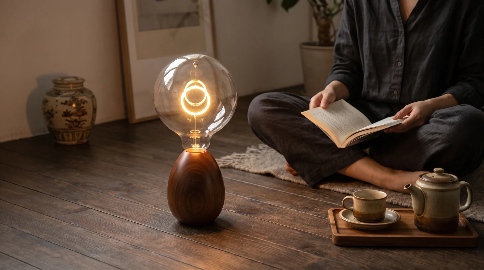 decor maglev filament bulb for solo time