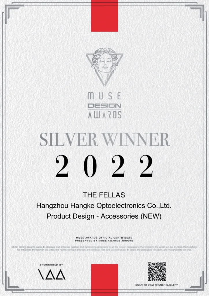 Hangke Lighting Fixtures Won Muse Design Awards