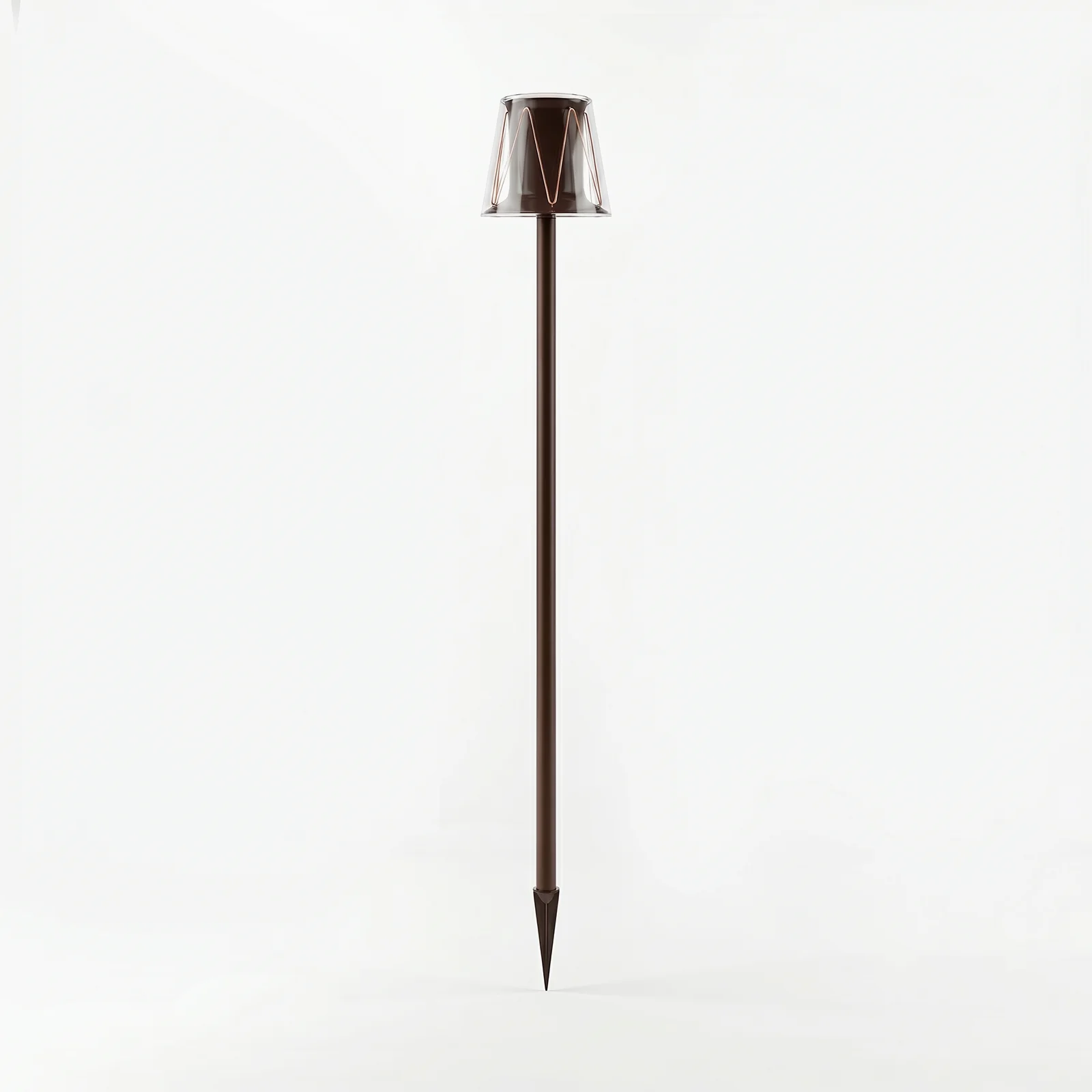 cake cup pole lamp l size rusered unlit