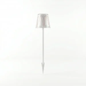 cake cup pole lamp s size white unlit