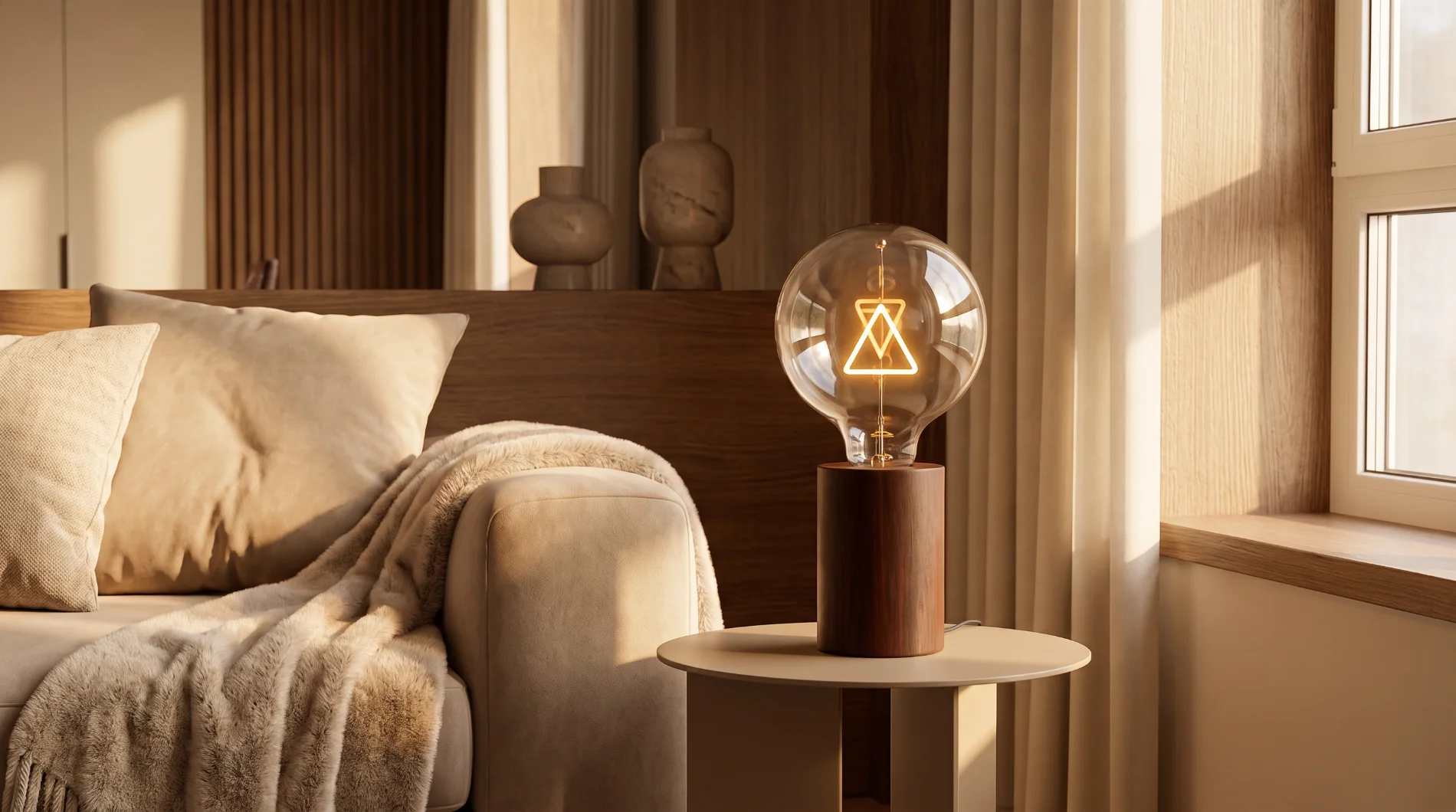 decor maglev filament in living room