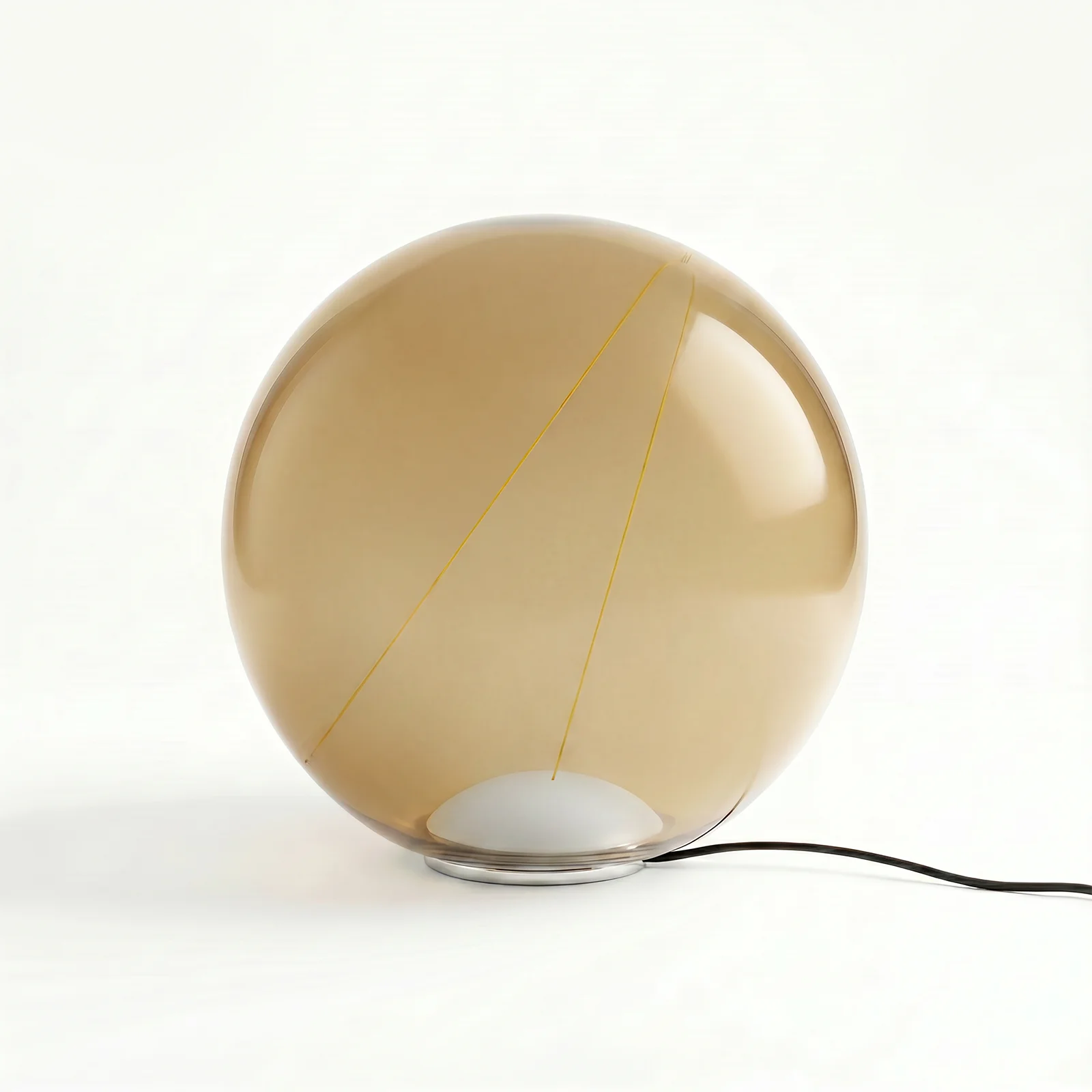 laser ball floor lamp gold unlit