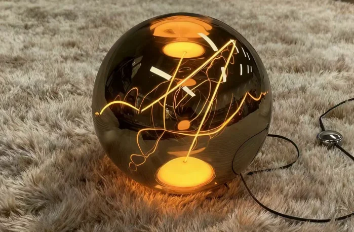 laser ball floor lamp homeuse