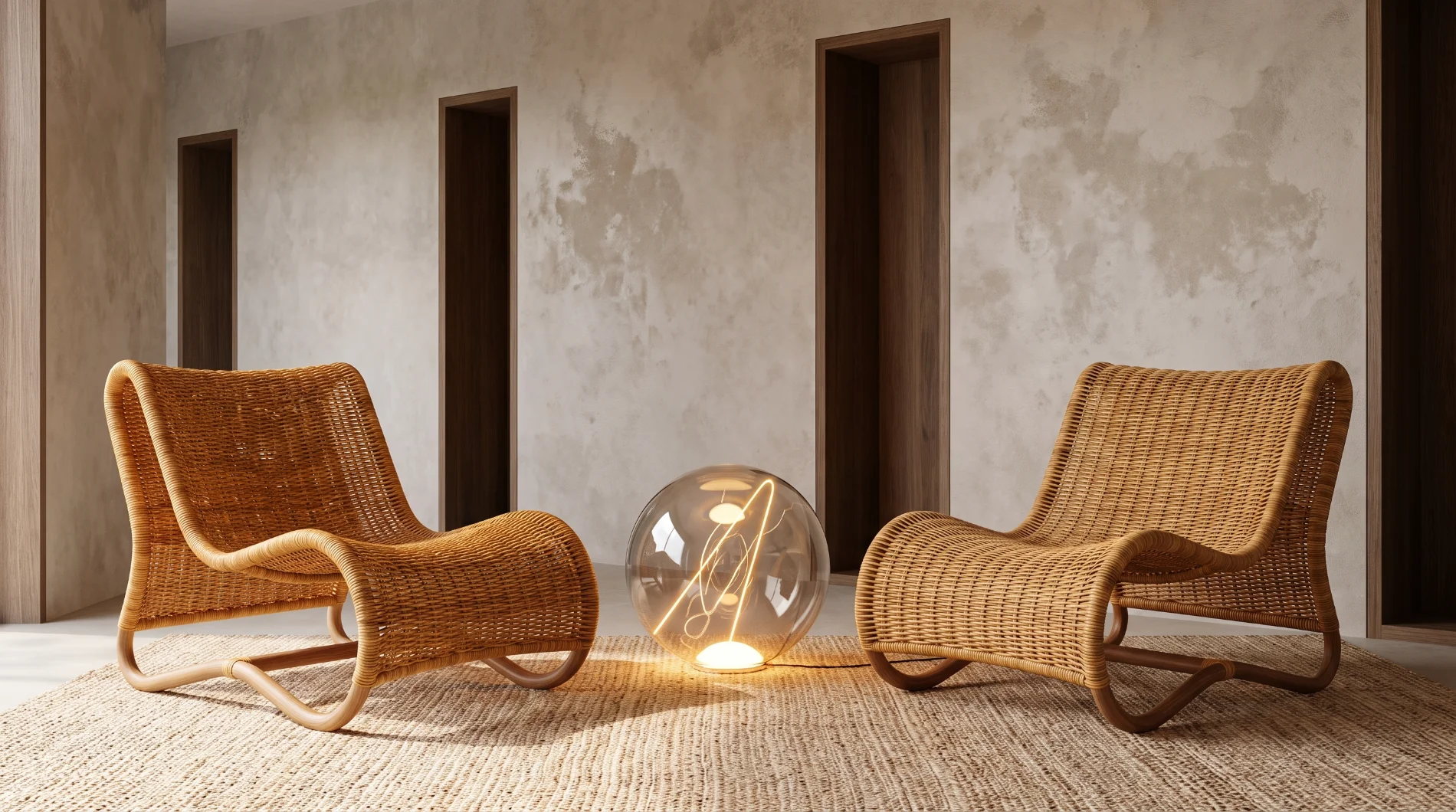 laser ball floor lamp for residential