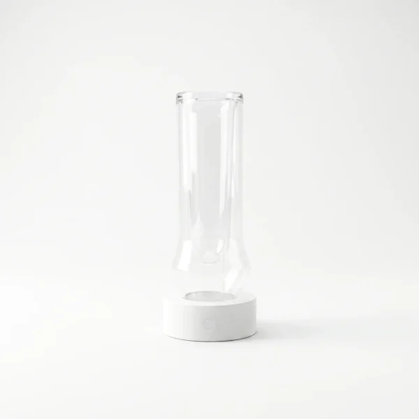 liminal white portable lamp unlit