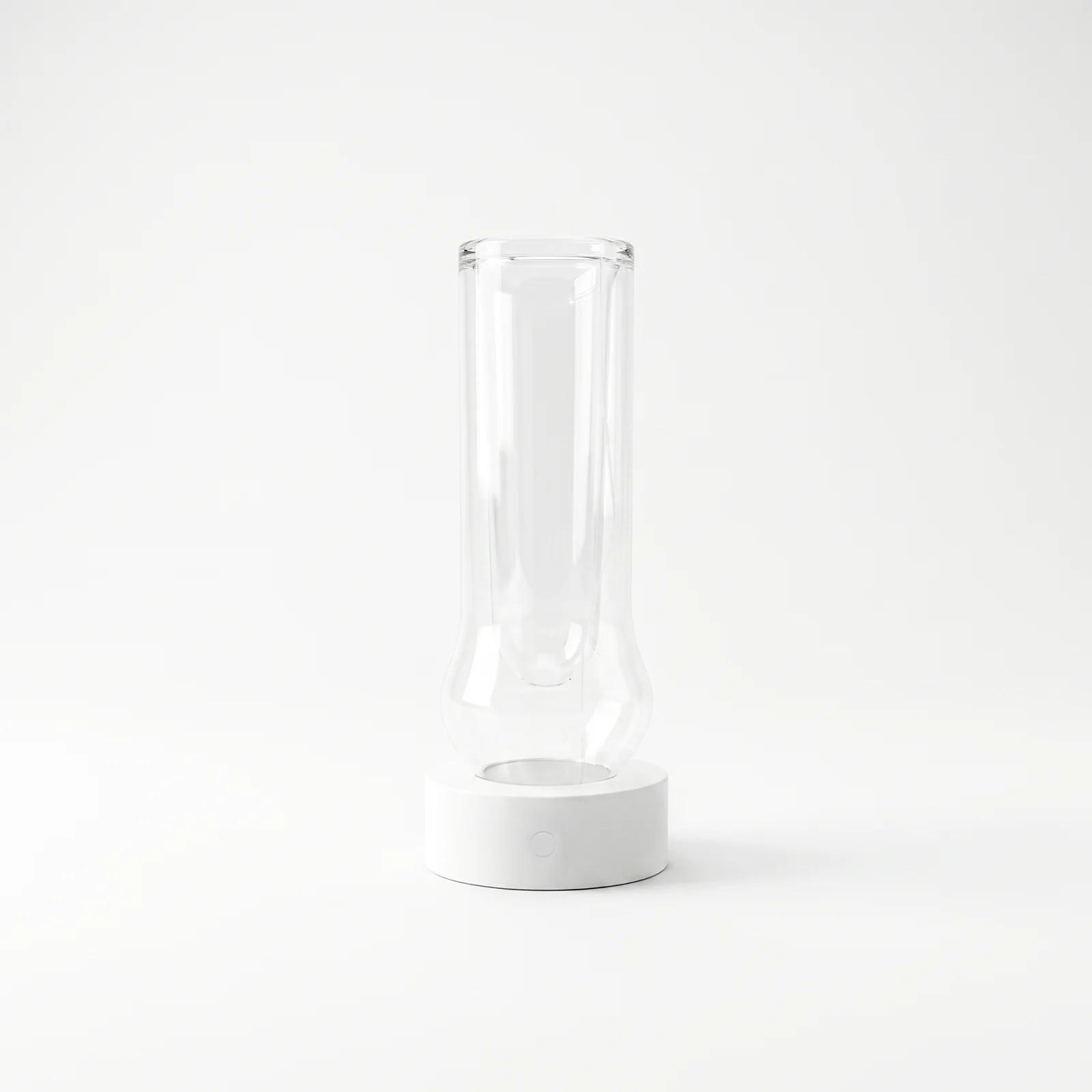 liminal white portable lamp unlit