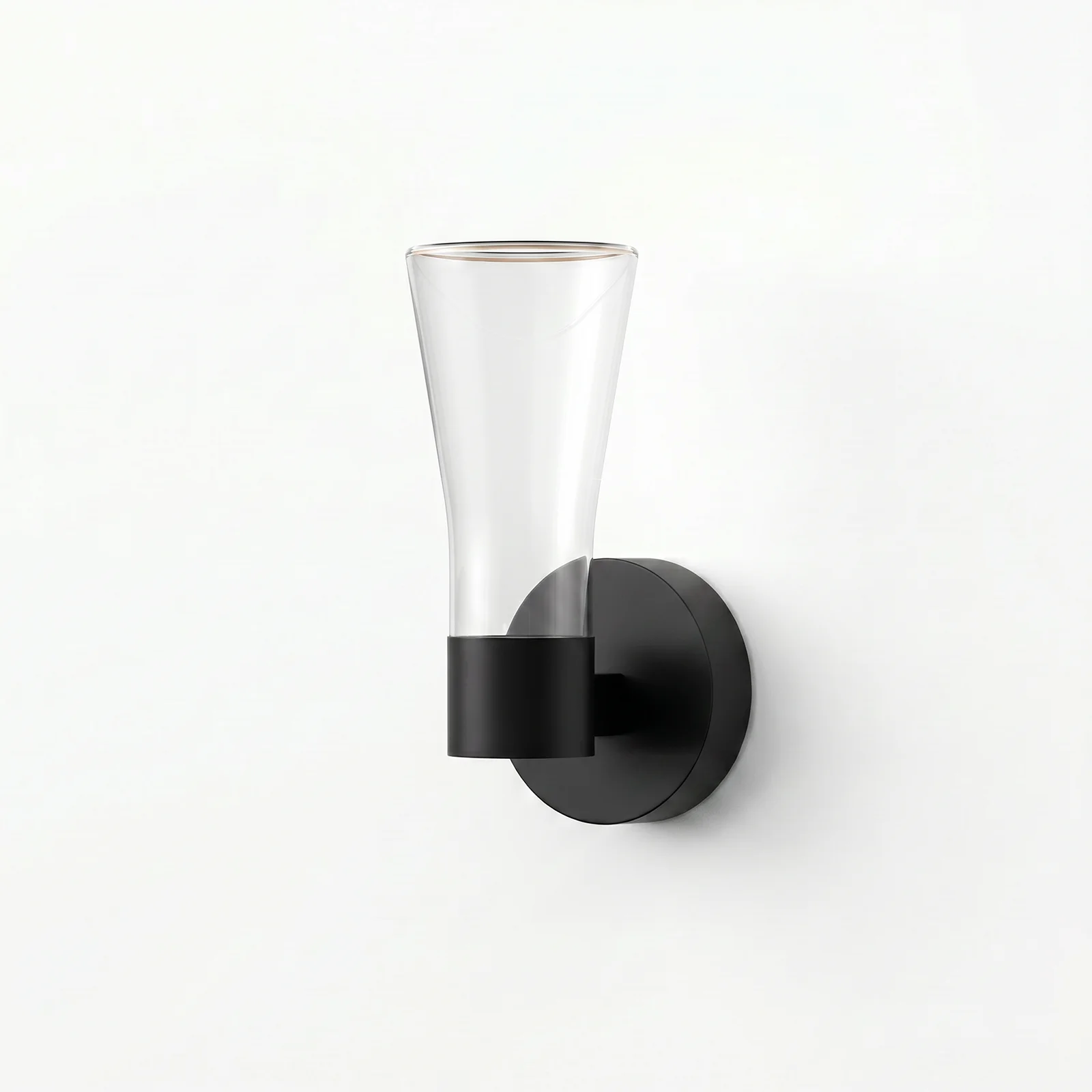 rain halo wall light black unlit