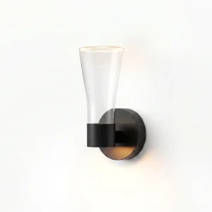 rain halo wall light black lit
