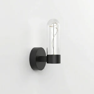 rain muse wall light black unlit