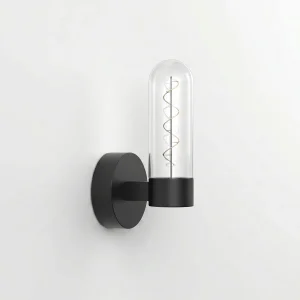 rain spiral shadow wall light black unlit