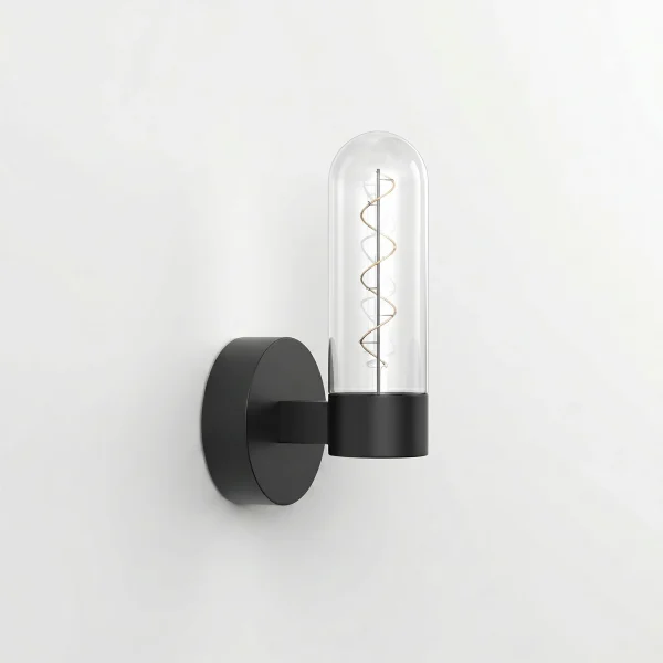rain spiral shadow wall light black unlit