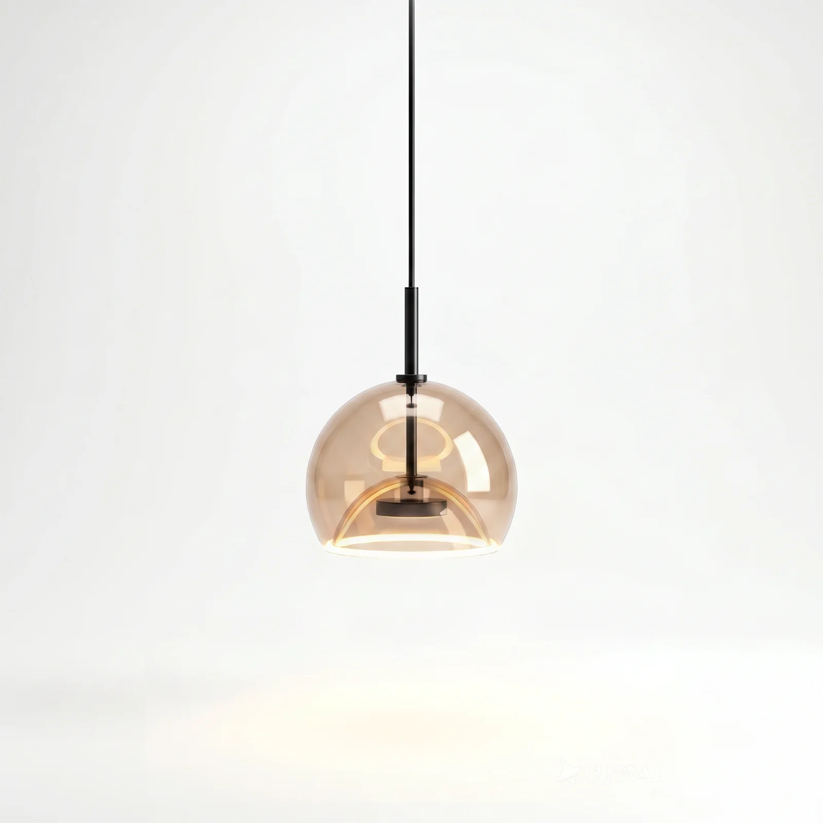 repetition pendant lighting amber fully light