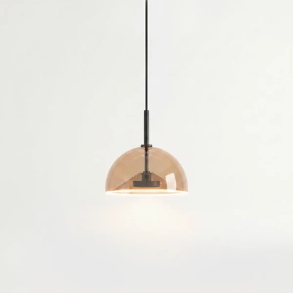 stella pendant light amber filament light