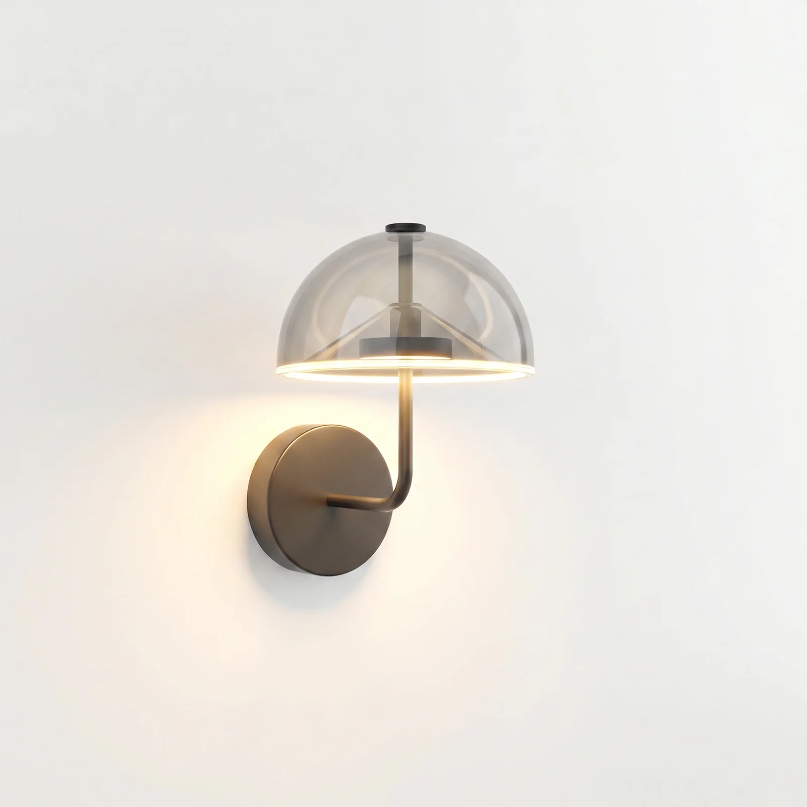 stella wall light upside smoky fully light
