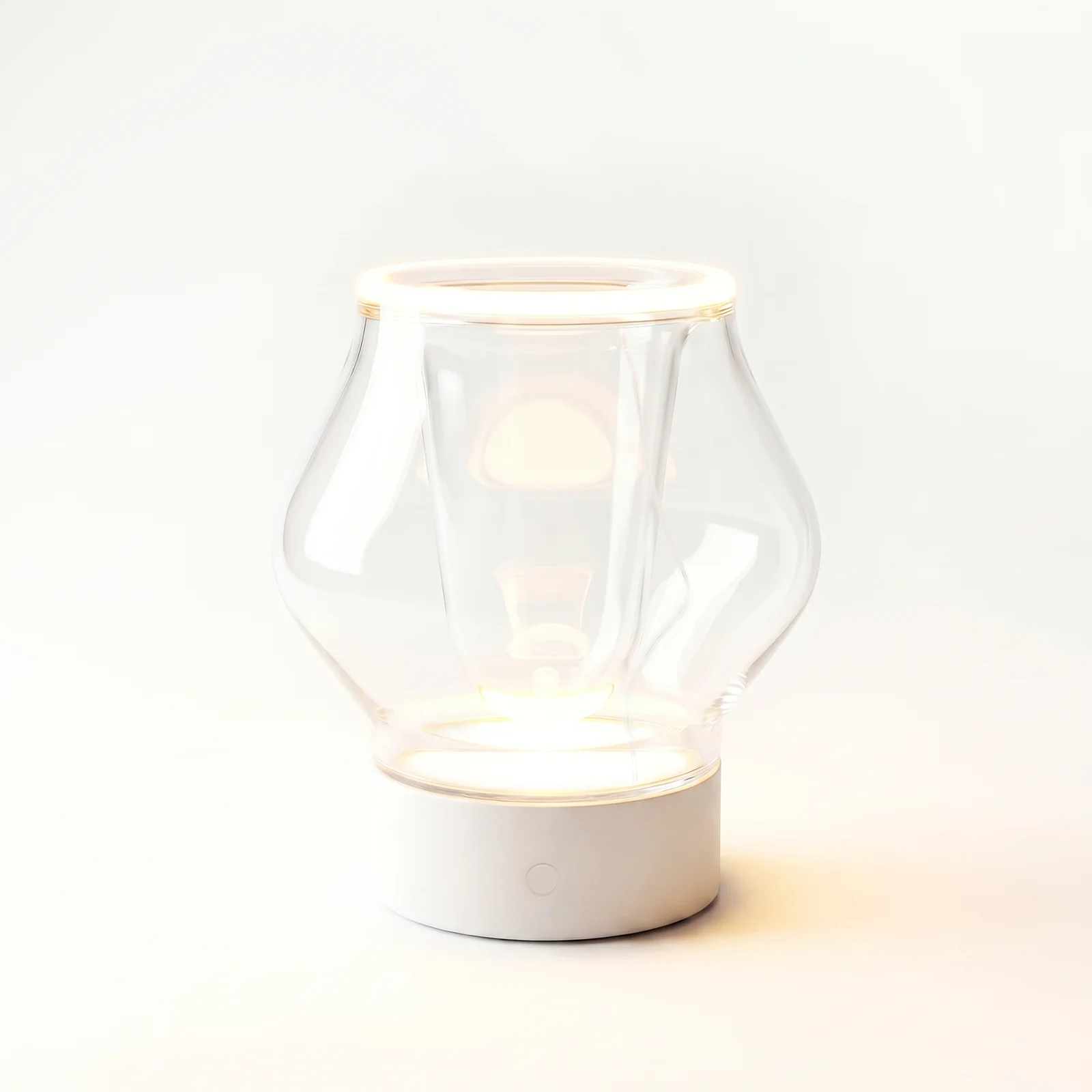 versailles dawn portable lamp white lit