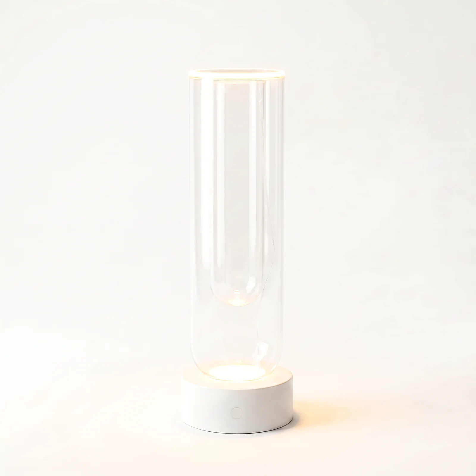 visible portable lamp white lit