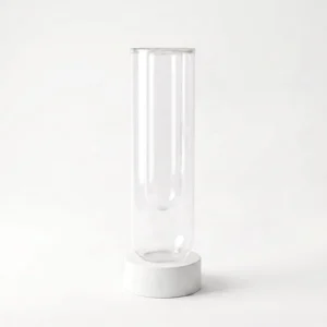 visible portable lamp white unlit