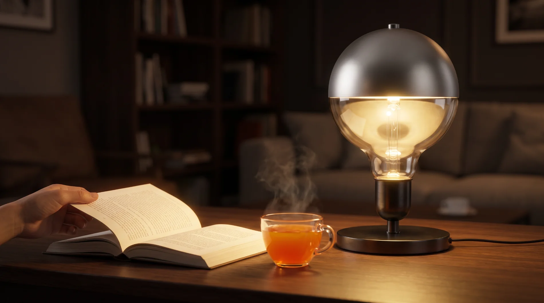 nove led bulb as a lamp