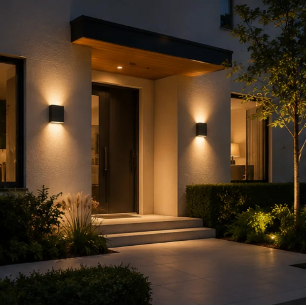 outdoor hallway