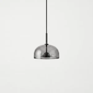 solar corona pendant lighting smoky
