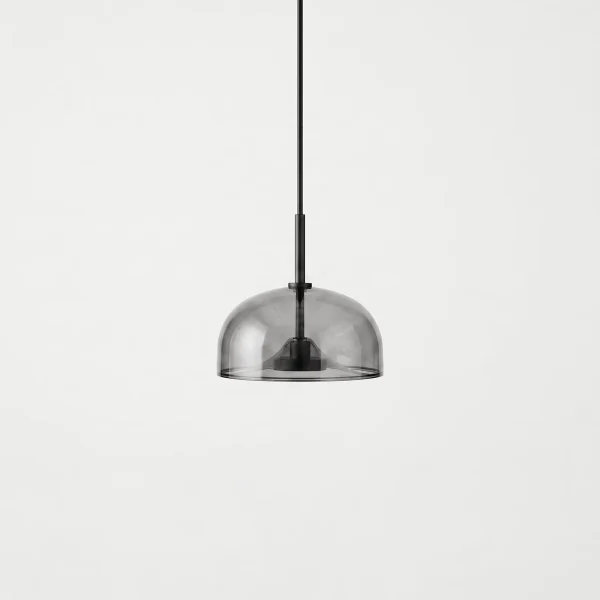 solar corona pendant lighting smoky