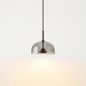 solar corona pendant lighting smoky fully light
