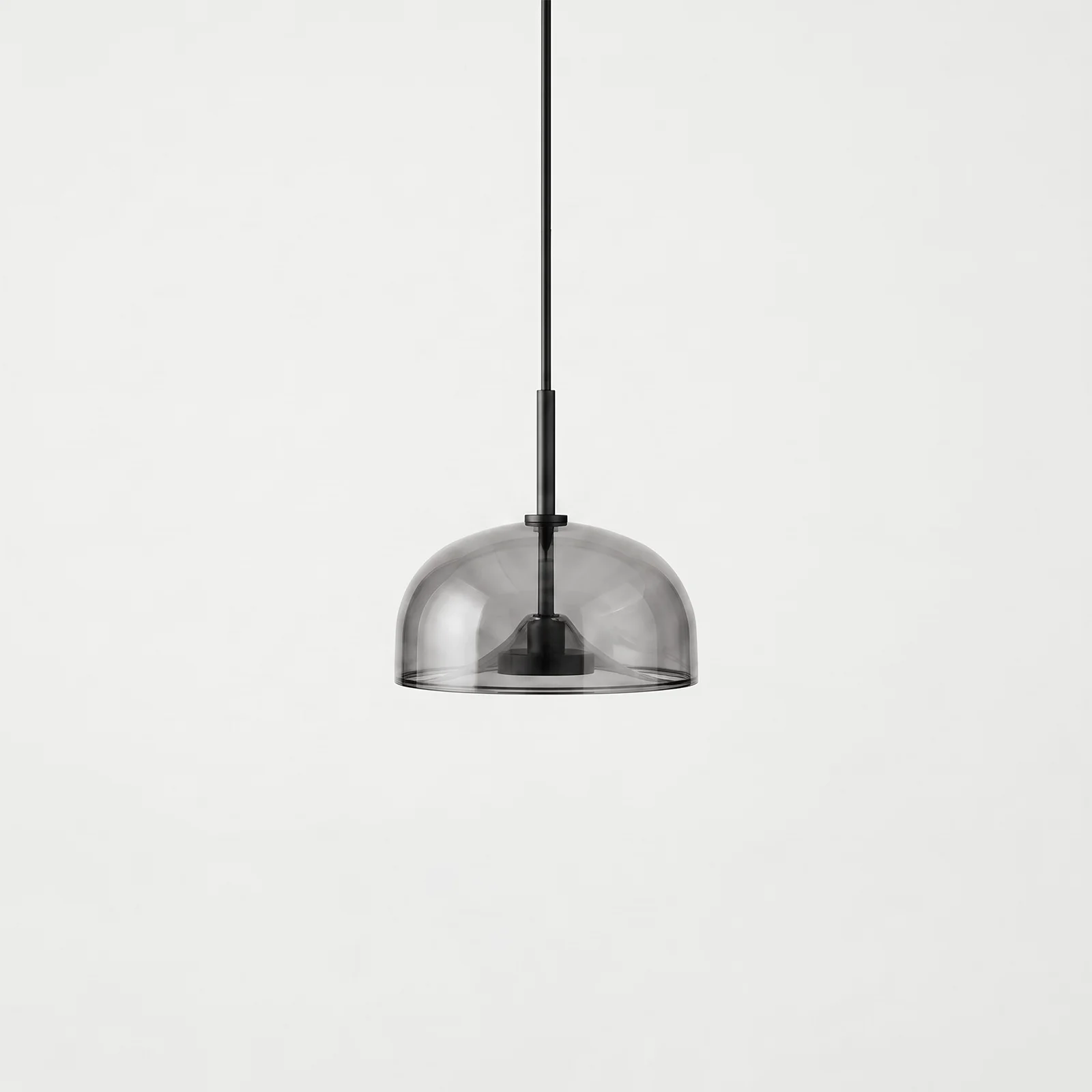 solar corona pendant lighting smoky