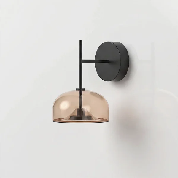 solar corona wall ight downside amber