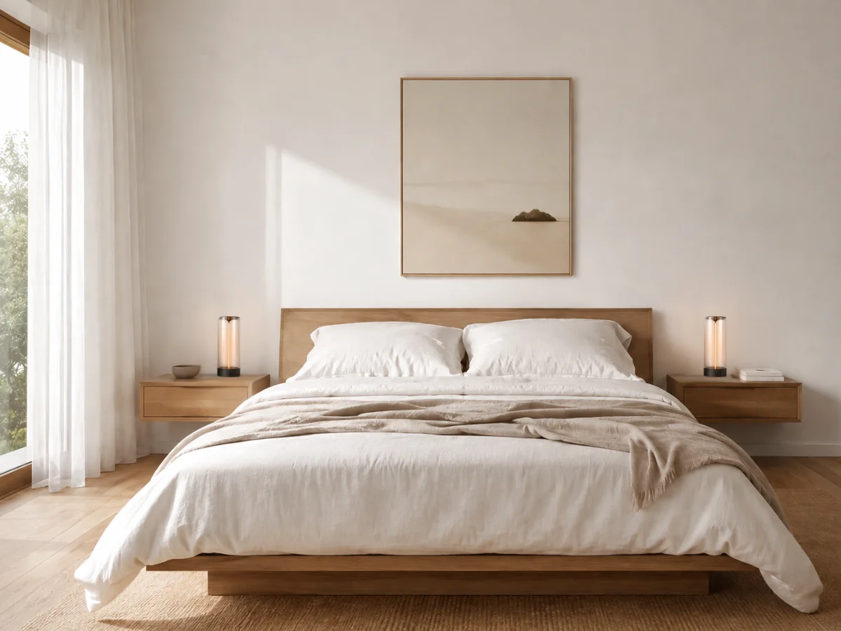 bedroom ambient night lighting