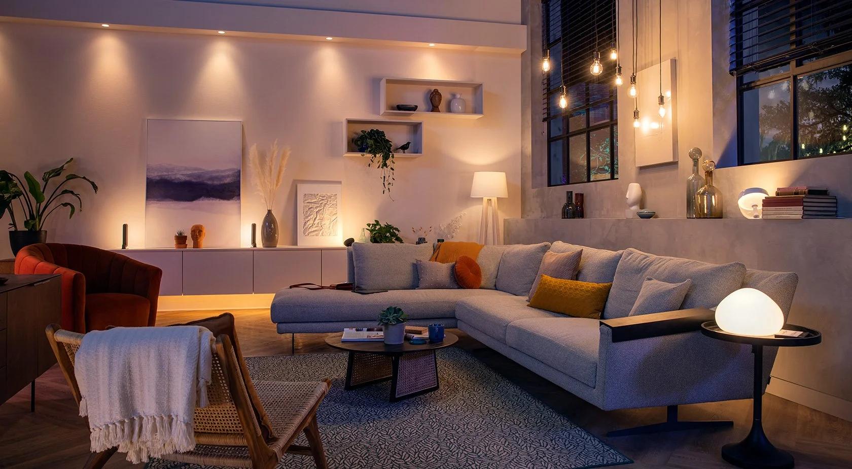 layered lighting create unique home atmosphere