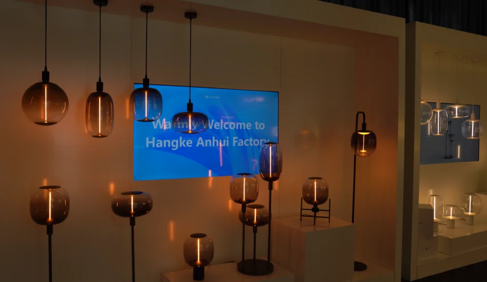 hangke odm lighting manufacturing in anhui