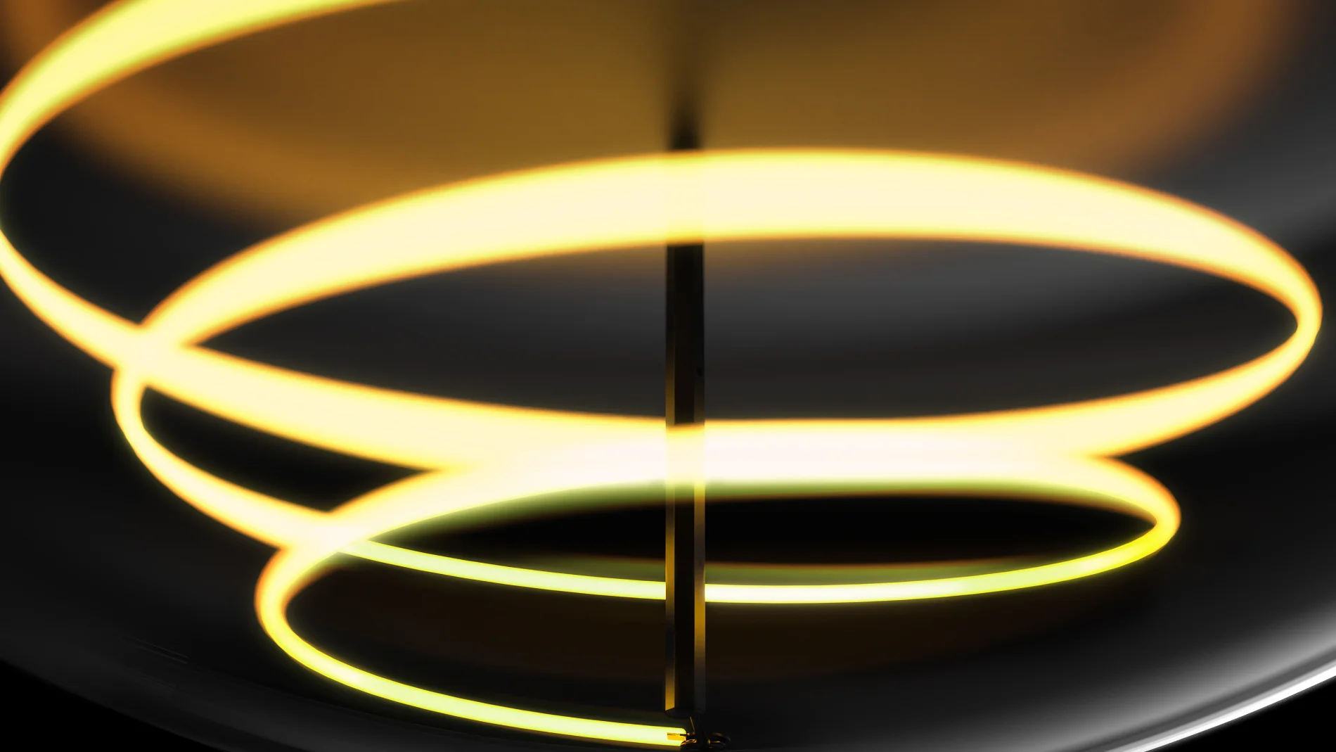 Fellas Bulb Ceiling Light - cylinder shape detail
