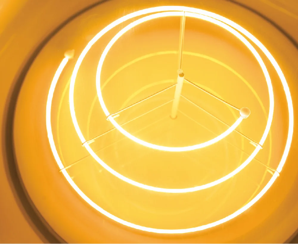 Fellas Bulb Ceiling Light- LED Filament Detail