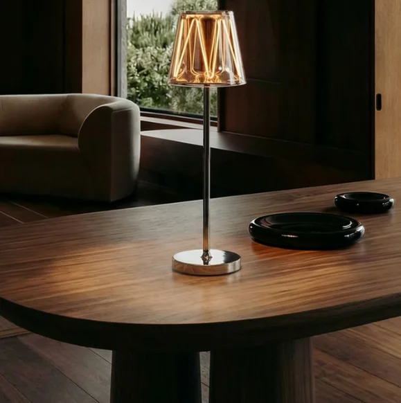 cup cake cordless lamp for hotel hospitality